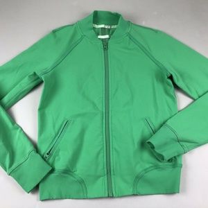 Lululemon Kelly Green Zip Long Sleeve Jacket 4